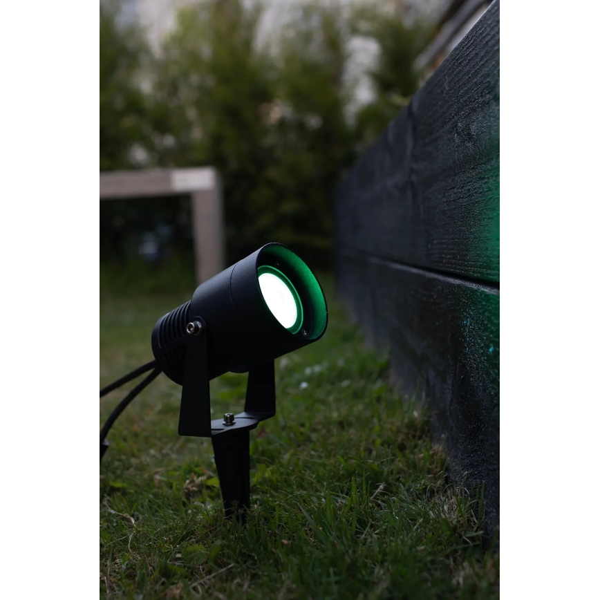 Markslöjd 108404 - LED RGBW Välisvalgusti GARDEN24 LED/6W/24V 30 cm IP44 must