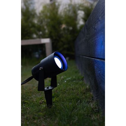 Markslöjd 108404 - LED RGBW Välisvalgusti GARDEN24 LED/6W/24V 30 cm IP44 must
