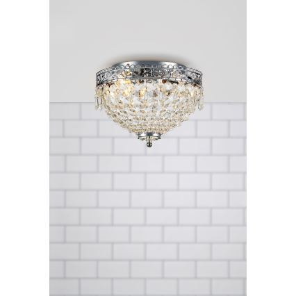 Markslöjd 108423 - Laevalgusti JOLINE 2xE14/40W/230V matt kroom