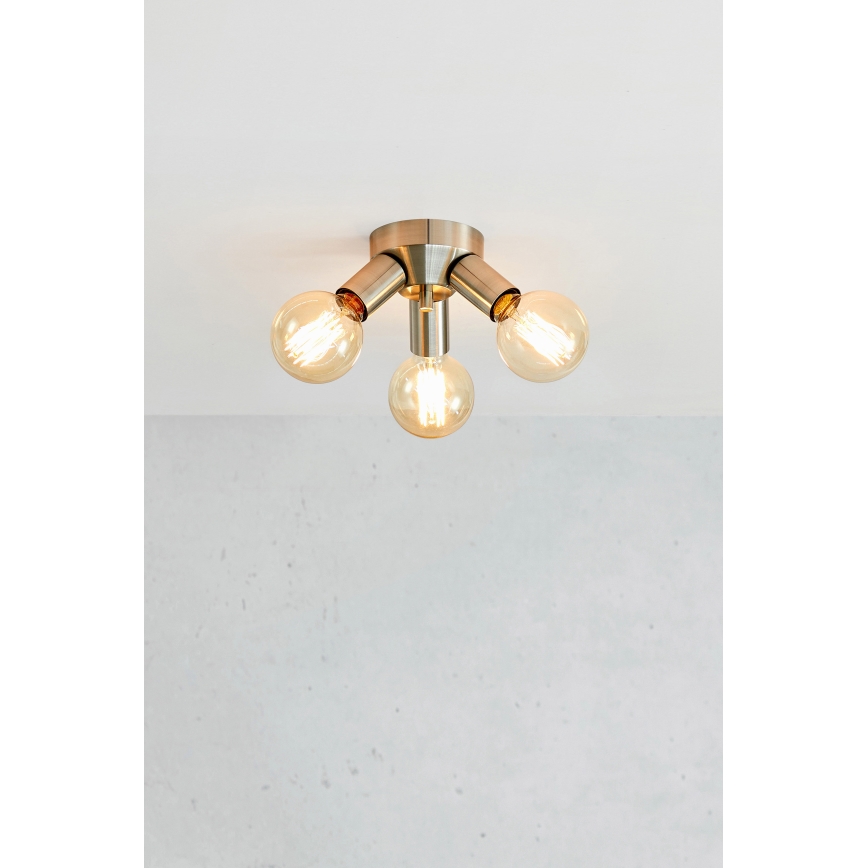 Markslöjd 108551 - Laevalgusti MAZZO 3xE27/40W/230V matt kroom