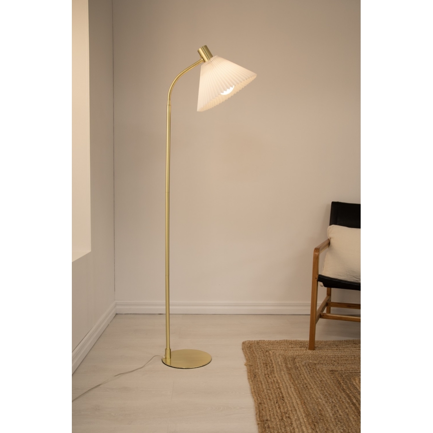 Markslöjd 108569 - Põrandalamp MIRA 1xE27/40W/230V kuldne