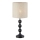 Markslöjd 108575 - Laualamp OCTO 1xE27/40W/230V beež/must