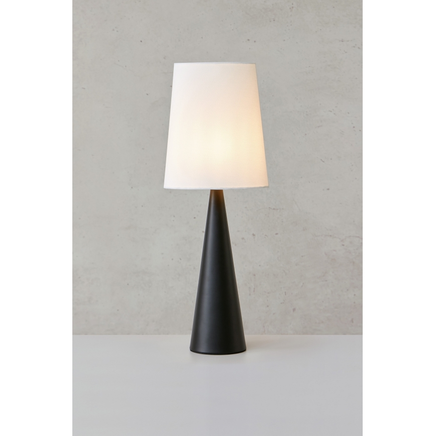 Markslöjd 108597 - Laualamp CONUS 1xE14/40W/230V valge/must