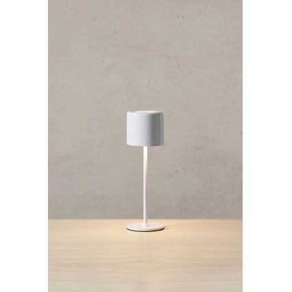 Markslöjd 108658 - LED Hämardatav laetav lamp FILO LED/2W/5V IP44 30 cm valge