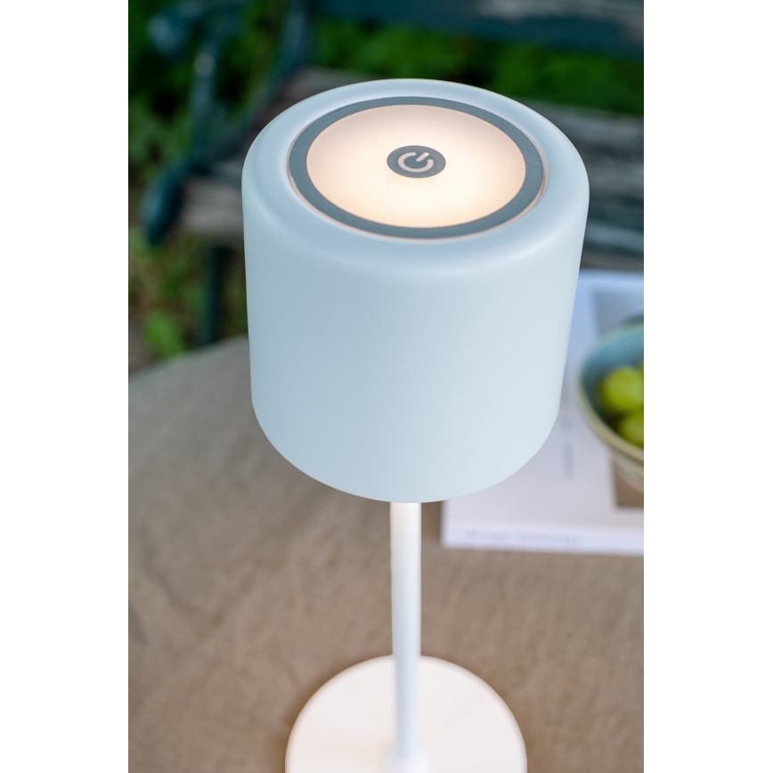 Markslöjd 108658 - LED Hämardatav laetav lamp FILO LED/2W/5V IP44 30 cm valge