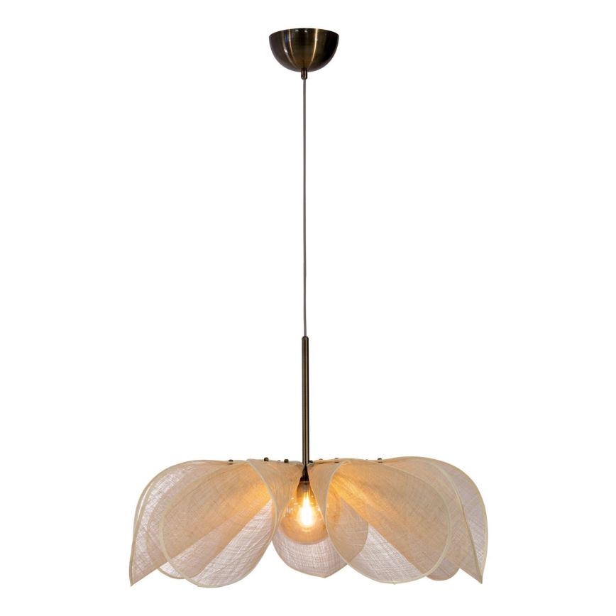 Markslöjd 108661 - Lühter STYRKA 1xE27/40W/230V d. 75 cm beež