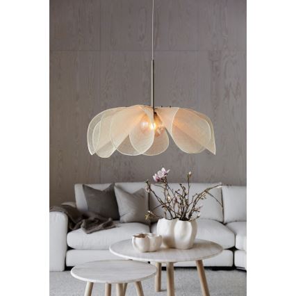 Markslöjd 108661 - Lühter STYRKA 1xE27/40W/230V d. 75 cm beež