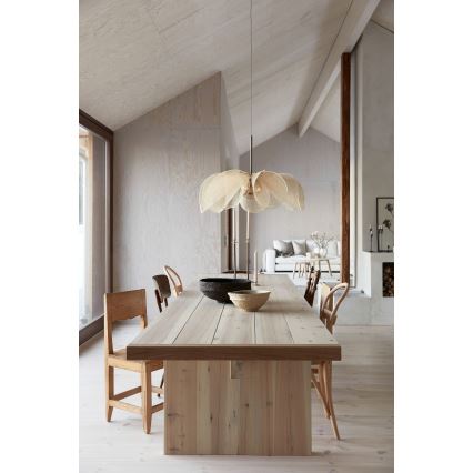Markslöjd 108661 - Lühter STYRKA 1xE27/40W/230V d. 75 cm beež