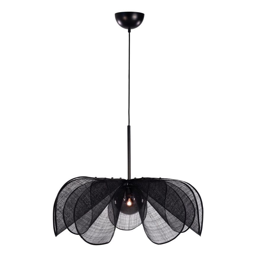 Markslöjd 108662 - Lühter STYRKA 1xE27/40W/230V d. 75 cm must