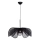 Markslöjd 108662 - Lühter STYRKA 1xE27/40W/230V d. 75 cm must