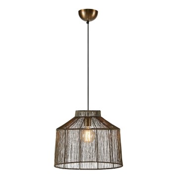 Markslöjd 108667 - Lühter CAPANNA 1xE27/40W/230V messing