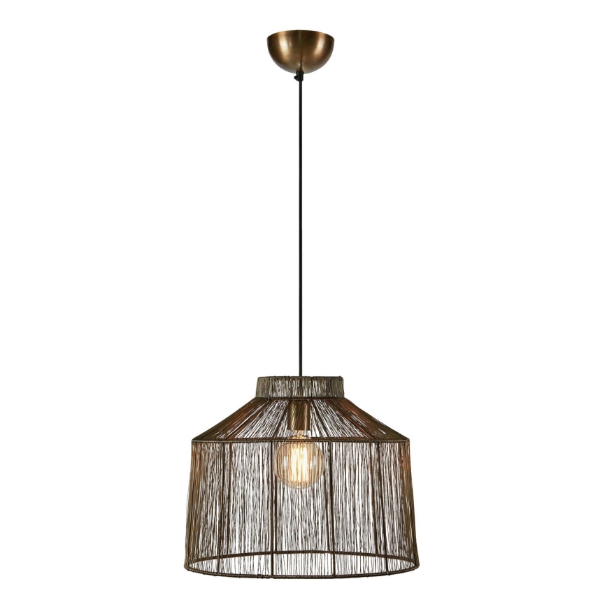 Markslöjd 108667 - Lühter CAPANNA 1xE27/40W/230V messing