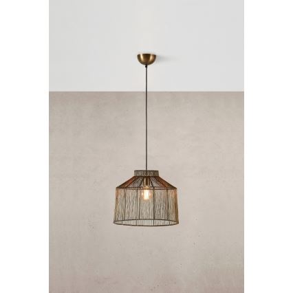 Markslöjd 108667 - Lühter CAPANNA 1xE27/40W/230V messing