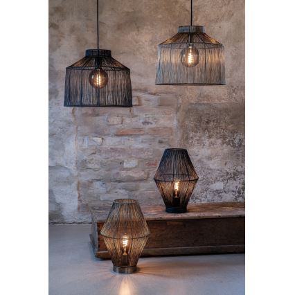 Markslöjd 108668 - Lühter CAPANNA 1xE27/40W/230V must