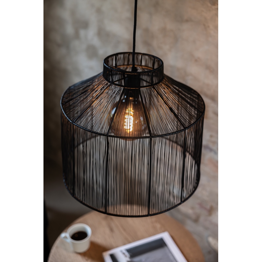Markslöjd 108668 - Lühter CAPANNA 1xE27/40W/230V must