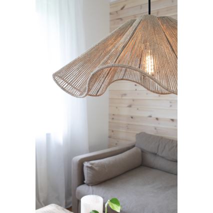 Markslöjd 108681 - Lühter NAMI 1xE27/40W/230V pruun