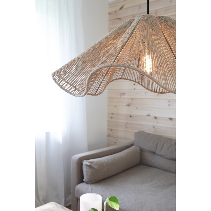 Markslöjd 108681 - Lühter NAMI 1xE27/40W/230V pruun