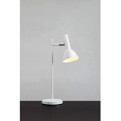Markslöjd 108688 - Laualamp METRO 1xE27/40W/230V valge