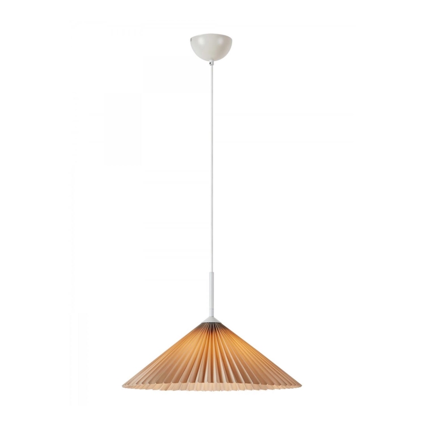 Markslöjd 108710 - Lühter PLISADO 1xE27/40W/230V d. 50 cm beež