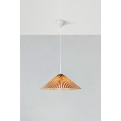 Markslöjd 108710 - Lühter PLISADO 1xE27/40W/230V d. 50 cm beež