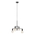 Markslöjd 108716 - Lühter CIELO 4xE27/40W/230V must