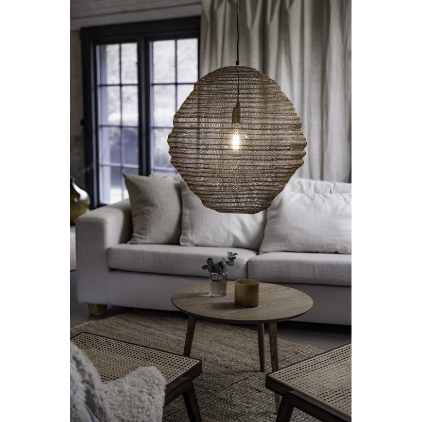 Markslöjd 108773 - Lühter TAZZA 1xE27/40W/230V kuldne