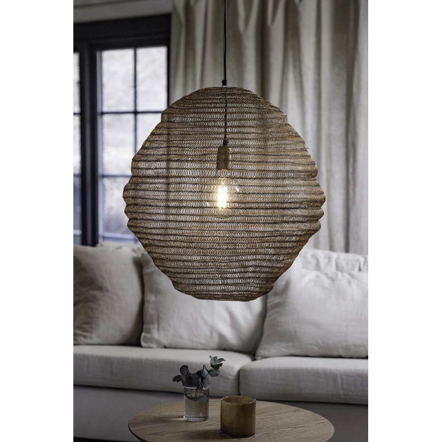 Markslöjd 108773 - Lühter TAZZA 1xE27/40W/230V kuldne