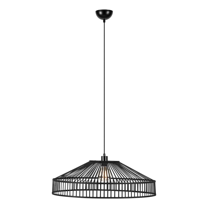 Markslöjd 108782 - Lühter TAPA 1xE27/40W/230V must/bambus