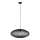 Markslöjd 108793 - Lühter FORENCE 1xE27/40W/230V d. 60 cm must