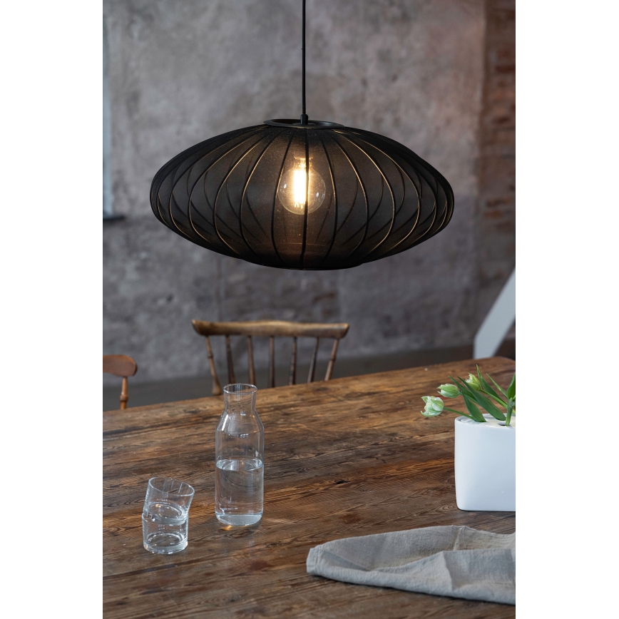 Markslöjd 108793 - Lühter FORENCE 1xE27/40W/230V d. 60 cm must