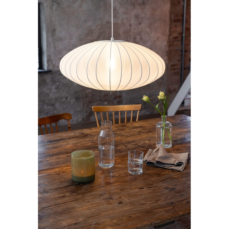 Markslöjd 108794 - Lühter FORENCE 1xE27/40W/230V d. 60 cm valge