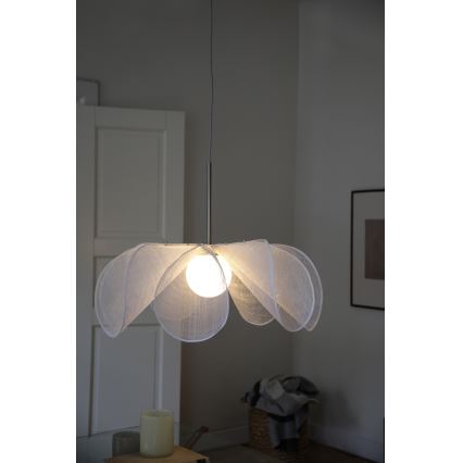 Markslöjd 108818 - Lühter STYRKA 1xE27/40W/230V d. 75 cm valge