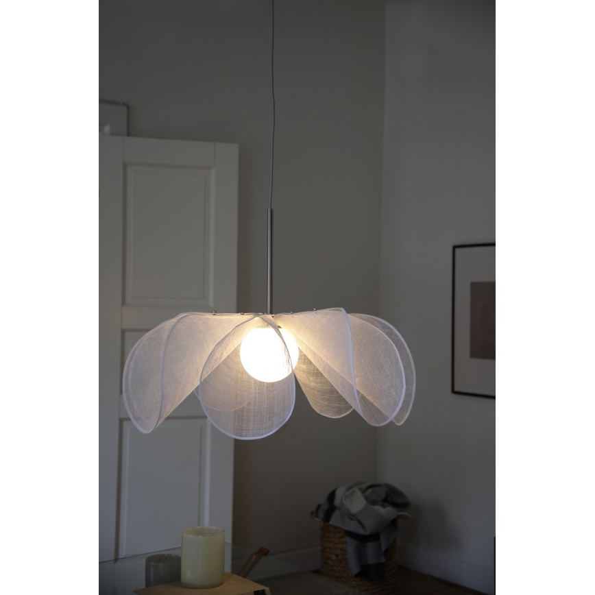Markslöjd 108818 - Lühter STYRKA 1xE27/40W/230V d. 75 cm valge