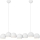 Markslöjd 108859 - Lühter CUPOLO 7xE14/40W/230V valge