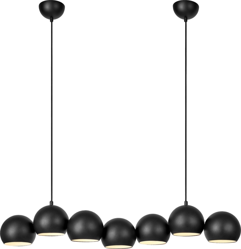 Markslöjd 108860 - Lühter CUPOLO 7xE14/40W/230V must