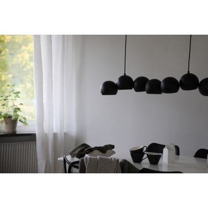 Markslöjd 108860 - Lühter CUPOLO 7xE14/40W/230V must