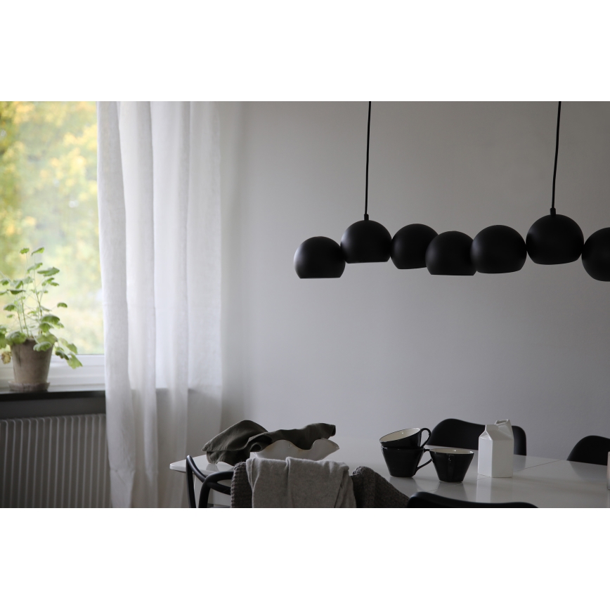 Markslöjd 108860 - Lühter CUPOLO 7xE14/40W/230V must