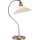 Markslöjd 108863 - Laualamp VELA 1xE27/40W/230V messing/valge