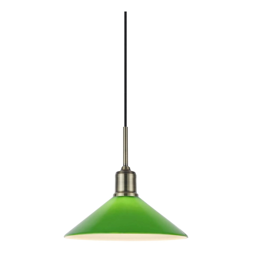 Markslöjd 108868 - Lühter VELA 1xE27/40W/230V messing/roheline