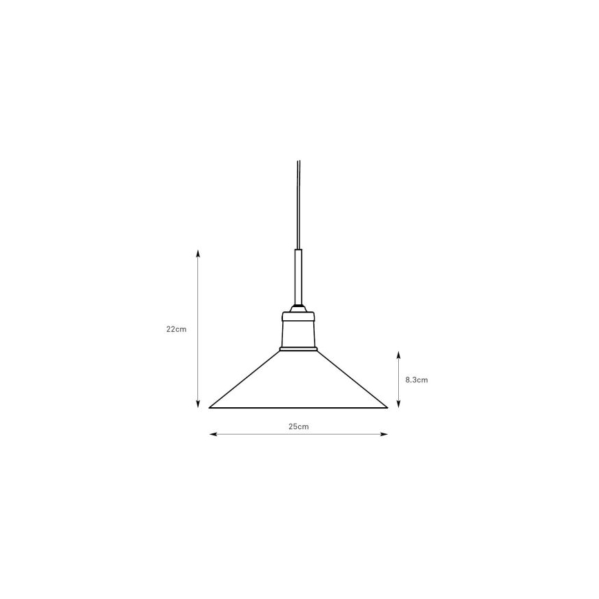 Markslöjd 108868 - Lühter VELA 1xE27/40W/230V messing/roheline
