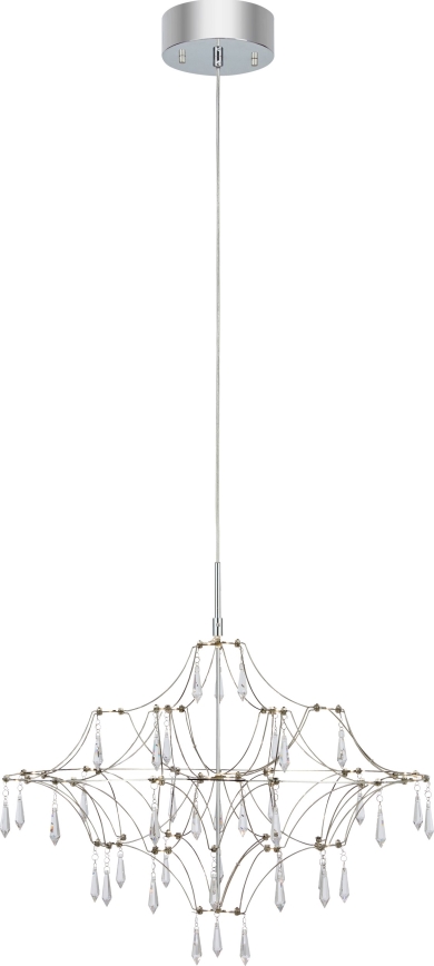 Markslöjd 108869 - LED Hämardatav kristall-lühter EFESOS LED/14W/230V d. 60 cm