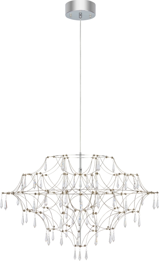 Markslöjd 108870 - LED Hämardatav kristall-lühter EFESOS LED/25W/230V d. 80 cm