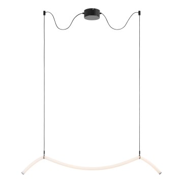 Markslöjd 108873 - MELT hämardatav LED-ripplamp kaabliga LED/13W/230V 112 cm must