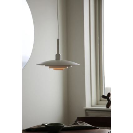 Markslöjd 108874 - ripplamp kaabliga PINY 1xE27/60W/230V, läbimõõt 35 cm, valge
