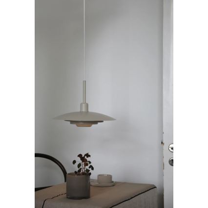Markslöjd 108875 - Kaabliga ripatsvalgusti PINY 1xE27/60W/230V läbimõõt 35 cm beež