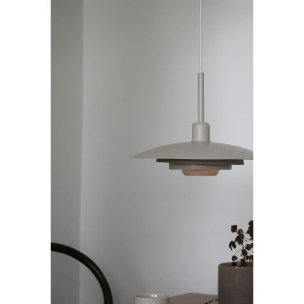 Markslöjd 108875 - Kaabliga ripatsvalgusti PINY 1xE27/60W/230V läbimõõt 35 cm beež