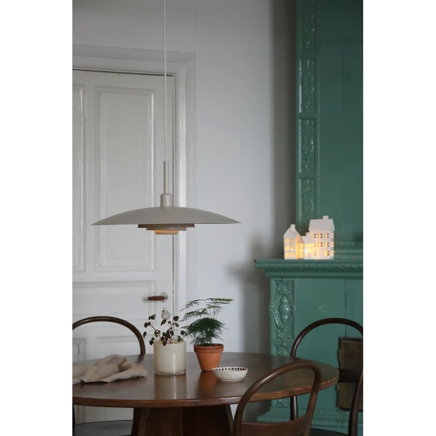 Markslöjd 108877 - Ripplamp PINY riputuskaabliga 1xE27/60W/230V, läbimõõt 57 cm, beež
