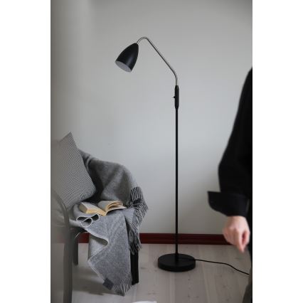 Markslöjd 108886 - LED hämardatav põrandalamp PATRO LED/4,9W/230V CRI 90 must
