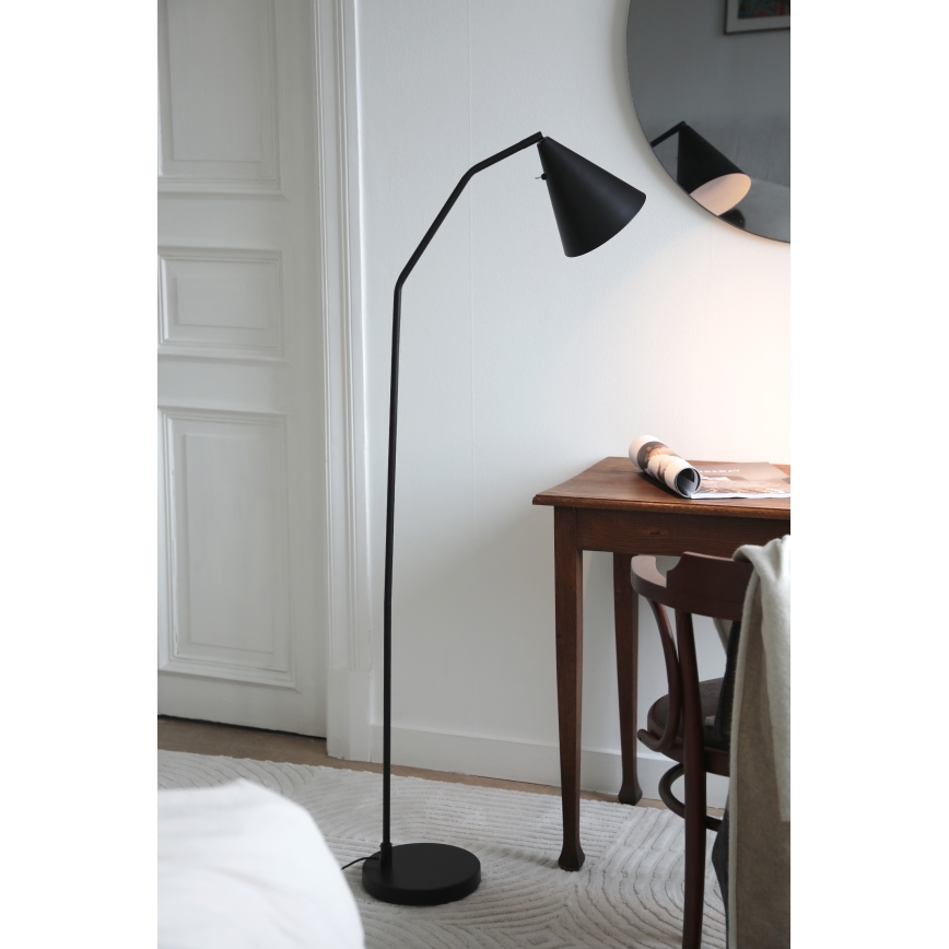 Markslöjd 108889 - LED hämardatav põrandalamp FUNIL LED/4,9W/230V CRI 90 must