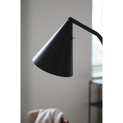 Markslöjd 108889 - LED hämardatav põrandalamp FUNIL LED/4,9W/230V CRI 90 must